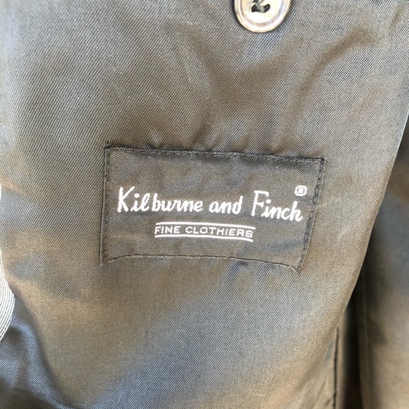 kilburne and finch 42R mens grey blazer - Picture 2 of 7